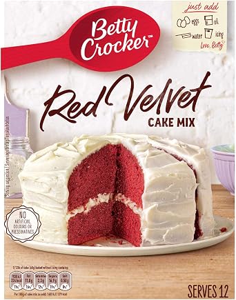 Betty Crocker Red Velvet Cake Mix, 425g