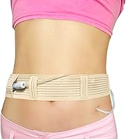 Vista 1 de Cinturón de algodón PD para catéter de diálisis peritoneal, suministros elásticos y transpirables para soporte abdominal, accesorios ajustables