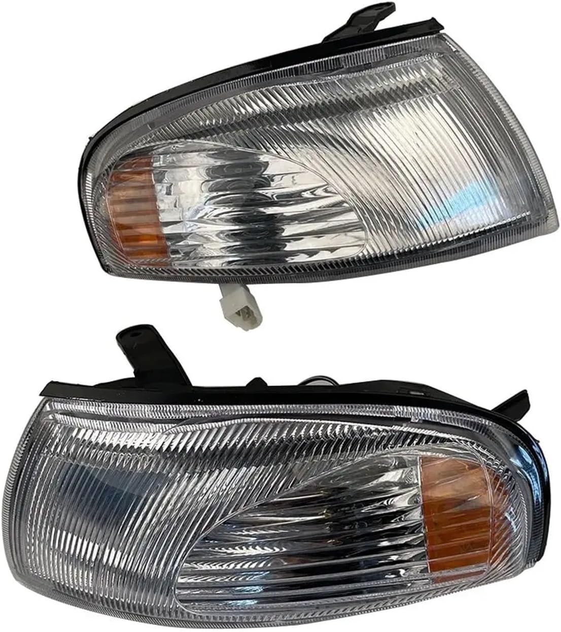 A Pair Crystal Car Front Turn Signal Light Corner Lamp Compatible with Toyota Carina At190 St190 1992