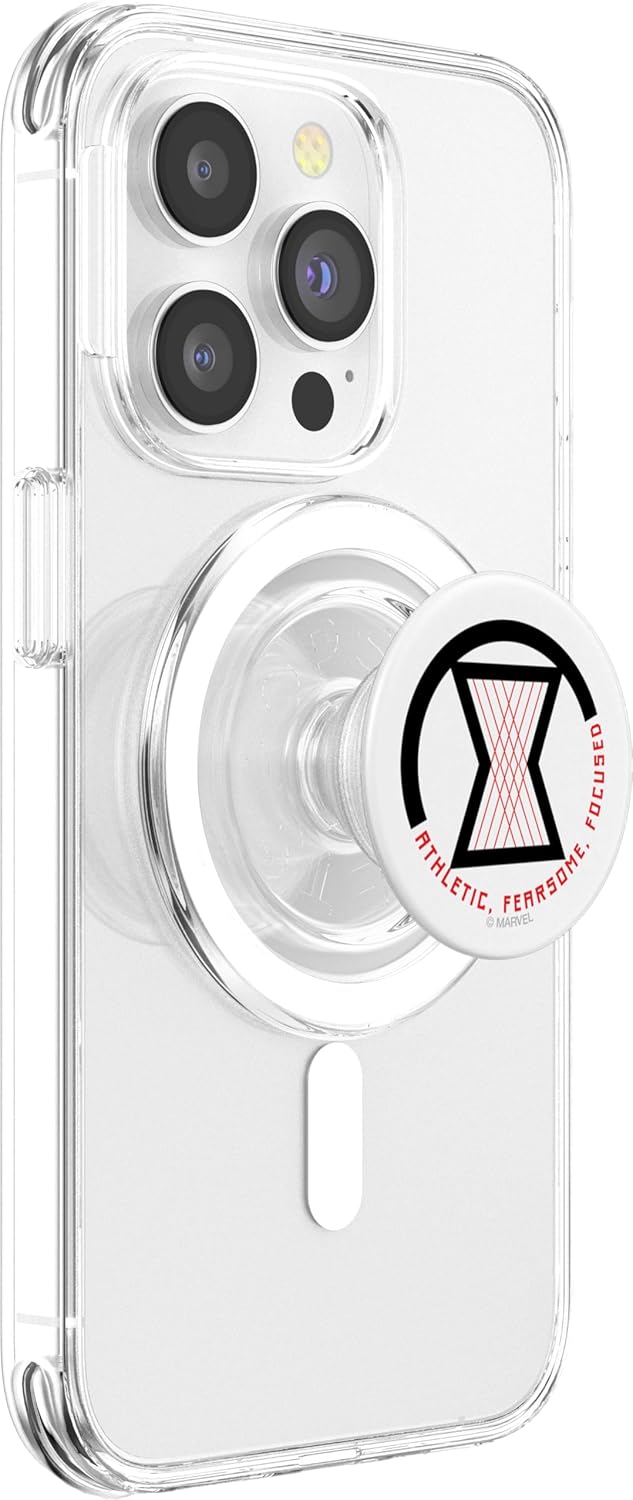 Marvel Black Widow Athletic Fearsome Focused PopSockets MagSafe PopGrip for iPhone