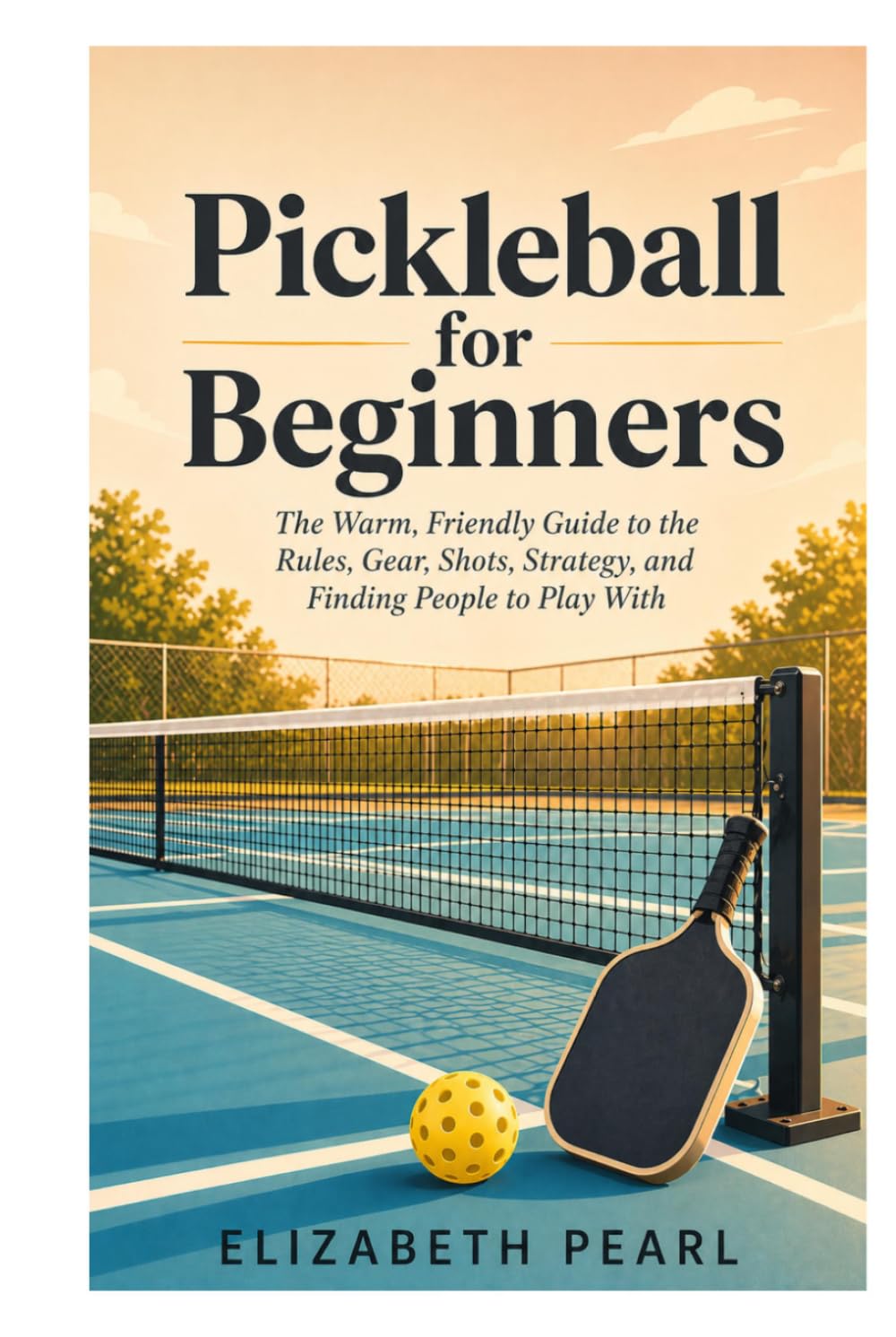 Pickleball for Beginners: The Warm, Friendly Guide to the Rules, Gear, Shots, Strategy, Drills, and How to Find People to Play With