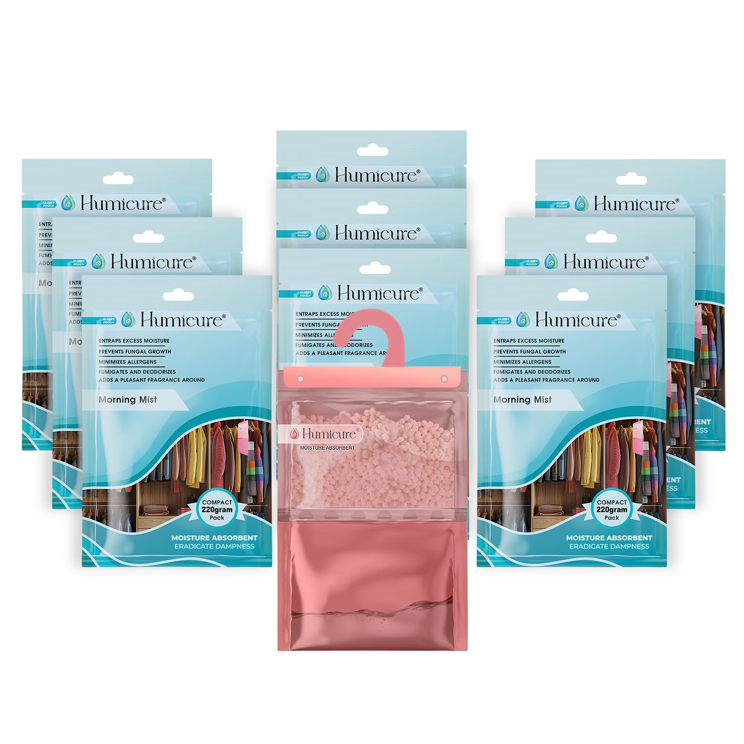Moisture Absorber Dehumidifier - Fresh Fragrance Packs -7 Moisture Absorber Dehumidifier - Fresh Fragrance Packs -7