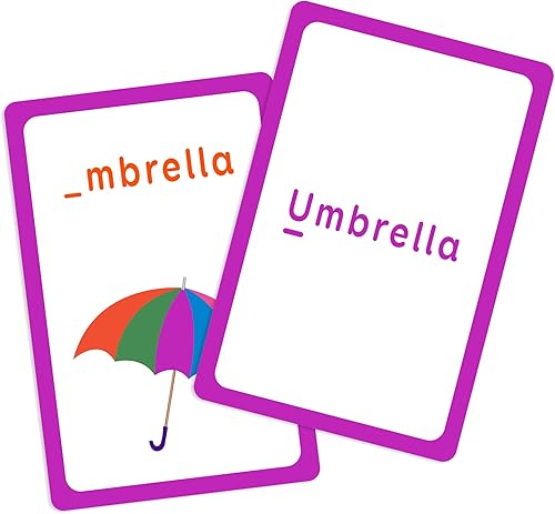 Miniatura 5 de BAZIC - Tarjetas flash del alfabeto, con imagen ABC, letras mayúsculas y minúsculas (36 por paquete), 24 paquetes