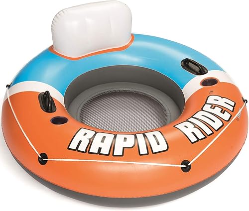 Miniatura 2 de Bestway CoolerZ Rapid Rider - Tubo inflable, naranja (paquete de 3)