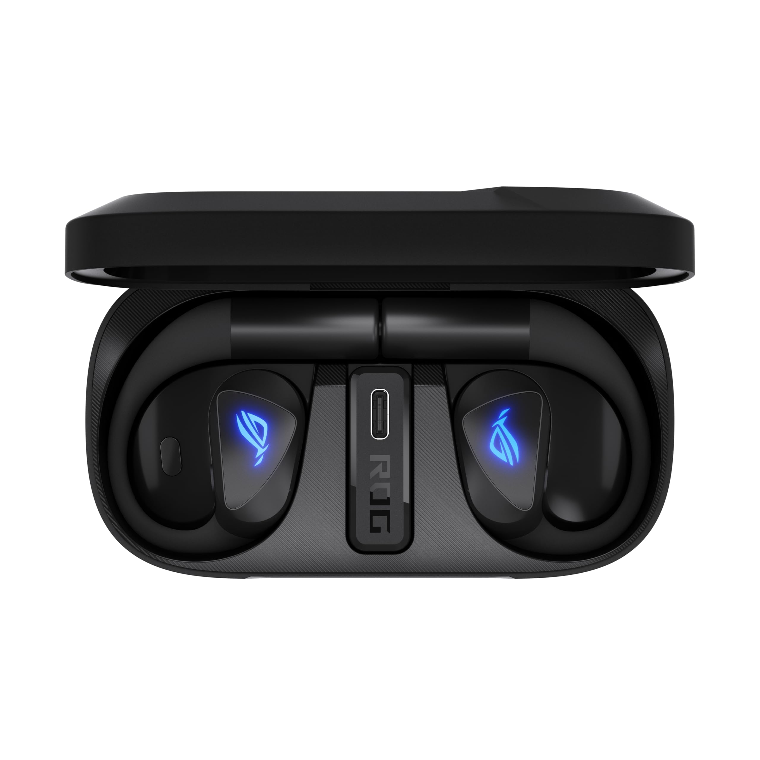ASUS ROG Cetra Open Wireless Gaming Earbuds Kopfhörer | Dual-Mode-Bluetooth, ROG SpeedNova 2,4-GHz, offenes Ohrdesign, abnehmbares Nackenband, Quad-Mic mit AI Noise Cancellation