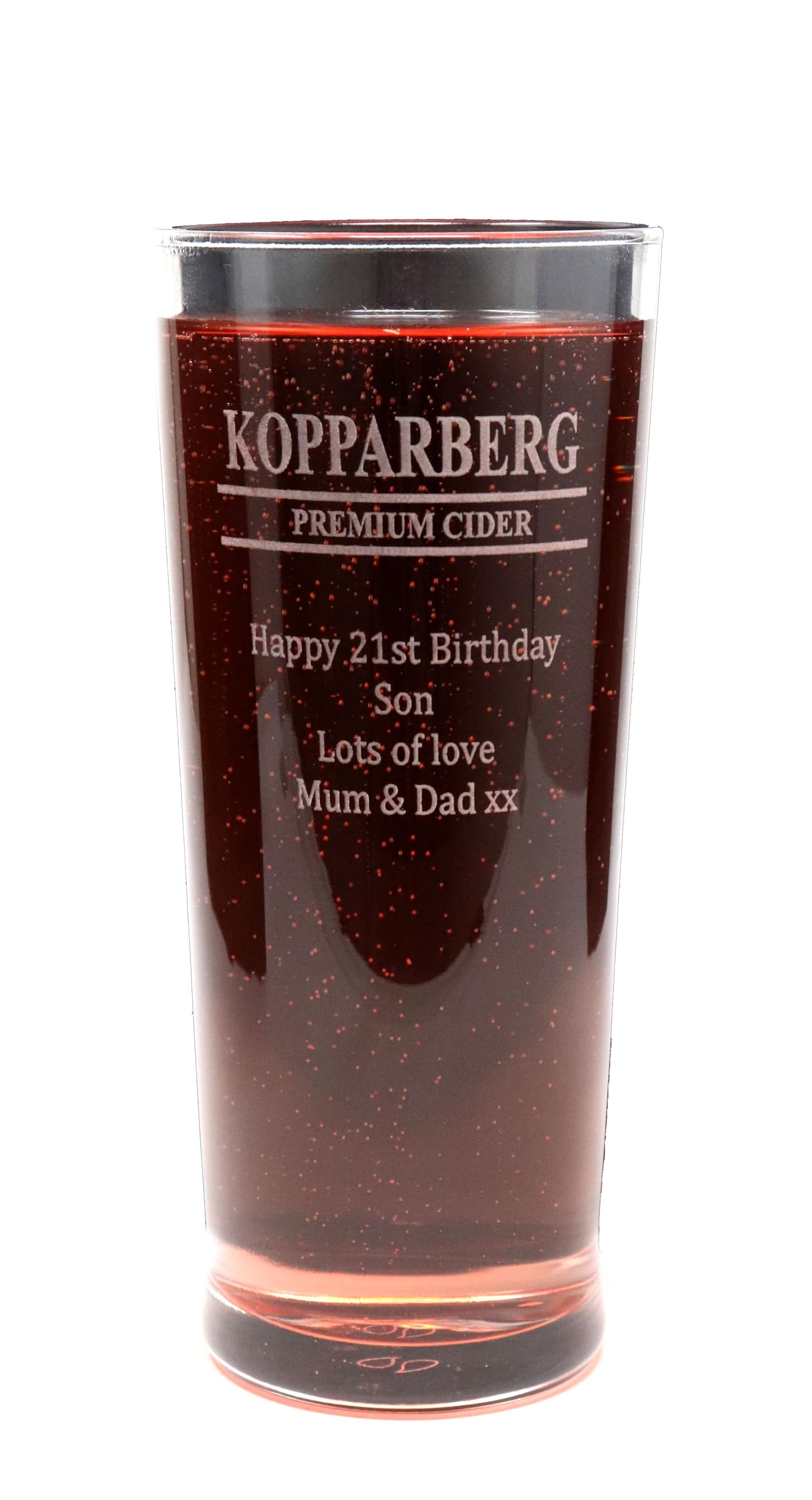 RegaloPersonalised Pint Glass - Kopparberg Cider Design (No Gift Box)