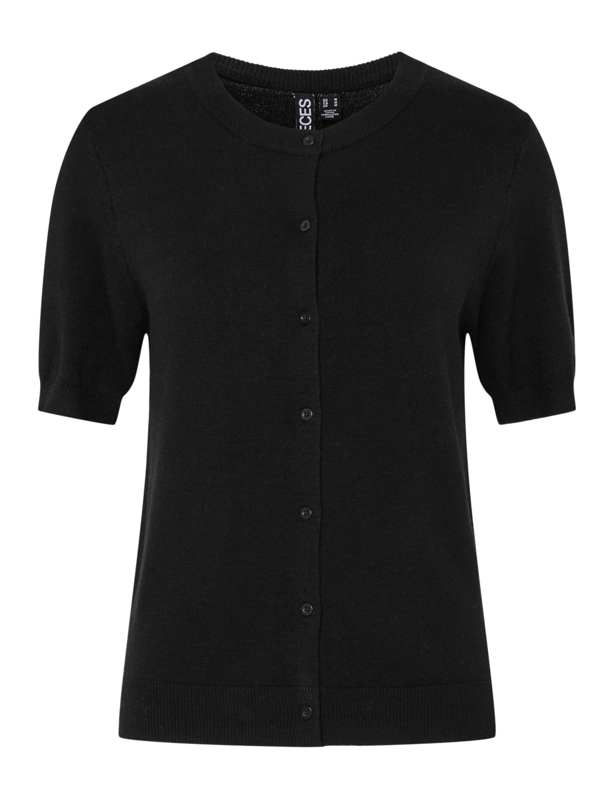 PIECES Damen Pcnora Ss O-Neck Knit Cardigan Noos Bc