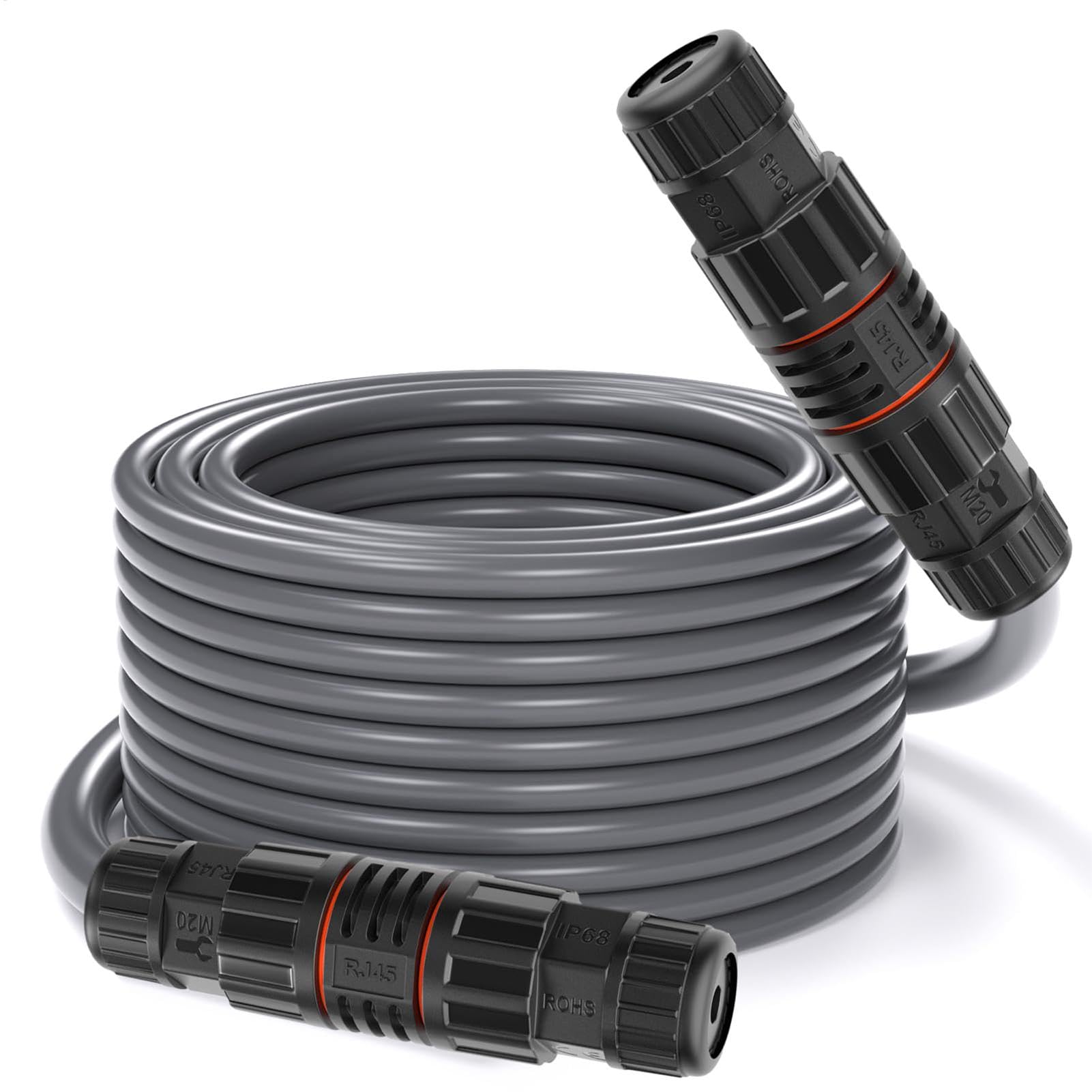 Rallonge de câble Ethernet de 75 Pieds – Câble de Rechange pour étendre Les câbles réseau existants, Prend en Charge Le protocole 1000 M, Vitesse de de données élevée pour Les câbles usés ou