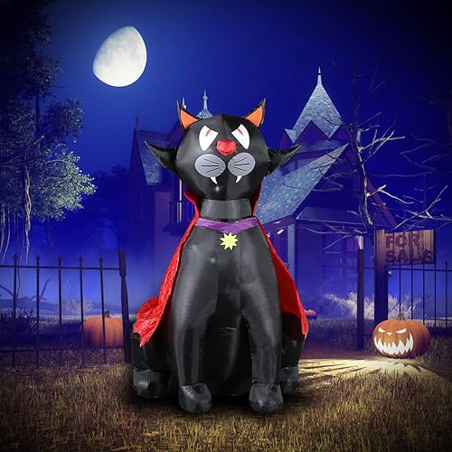 Miniatura 6 de LAZYLAND Decoraciones inflables para exteriores de 5 pies, con luces LED integradas para patio, jardín, interior, césped, decoración de fiesta de