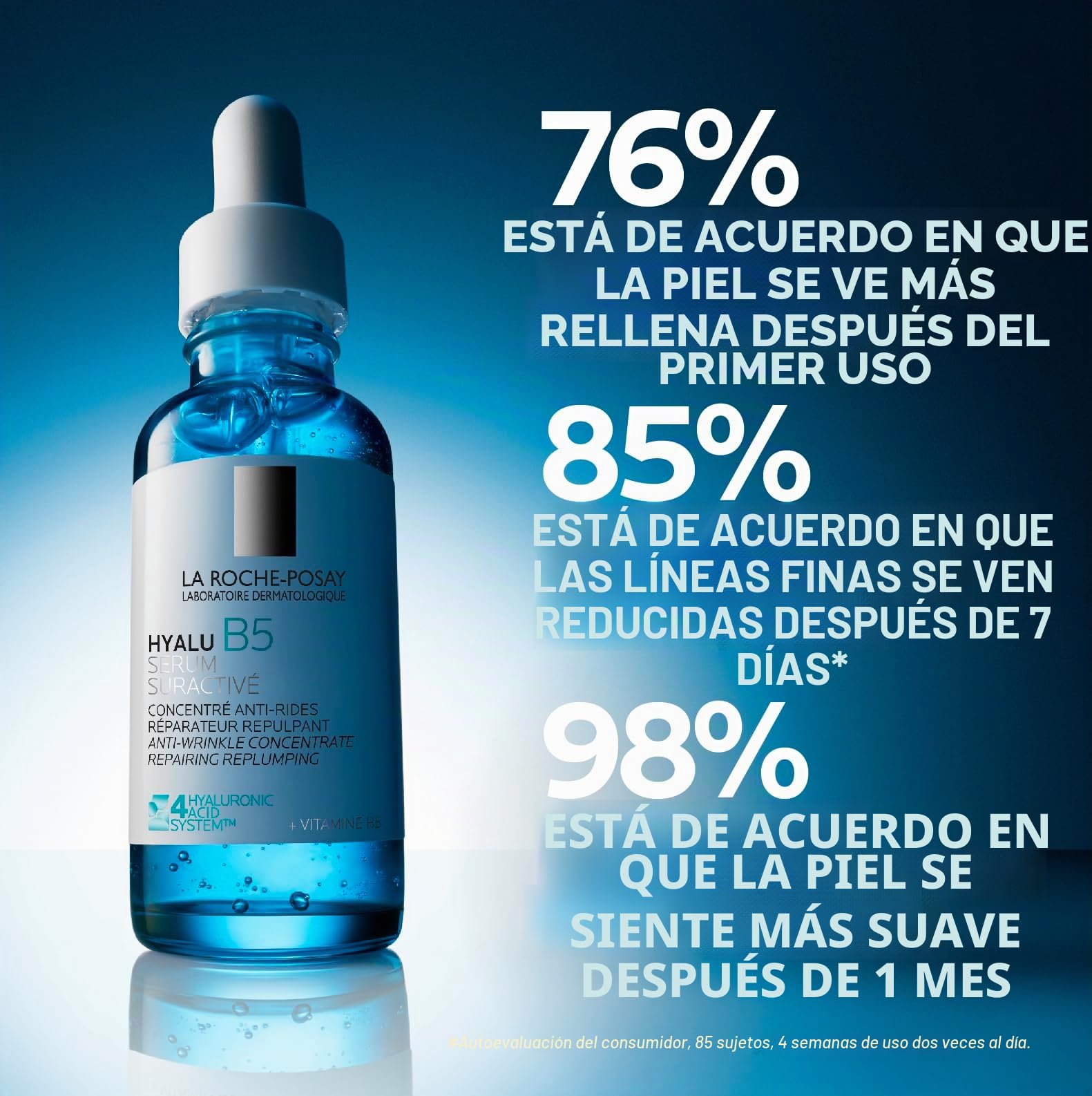 La Roche-Posay Hyalu B5 - Sérum regenerador de relleno, suero antienvejecimiento, con ácido hialurónico y provitamina B5, 50 ml