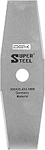 DGK® SuperSteel Heavy-Duty 2-Teeth Blade for Grass Trimmer and Brush Cutter - German Hi-Carbon Material