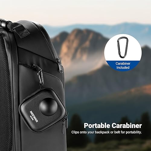 Miniatura 6 de NEEWER Estuche de almacenamiento compatible solo con DJI Osmo 360, protector portátil a prueba de salpicaduras, a prueba de polvo, bolsa de