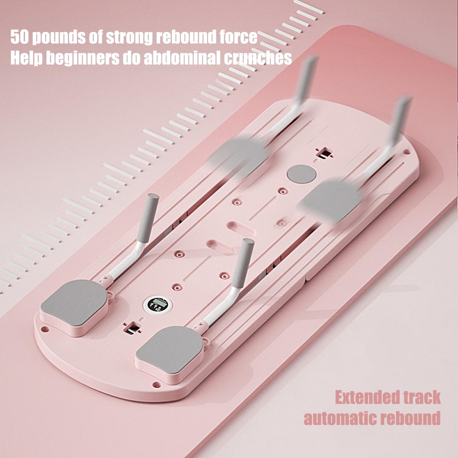 Reformer Machine Home, Reformer Pilates Pieghevole, Rullo Di Rimbalzo | Automatico, Rullo Muscolare Addominale Per Allenamenti A Casa, Fornendo Un Modo Conveniente Per Rafforzare E Tonificare I Mus