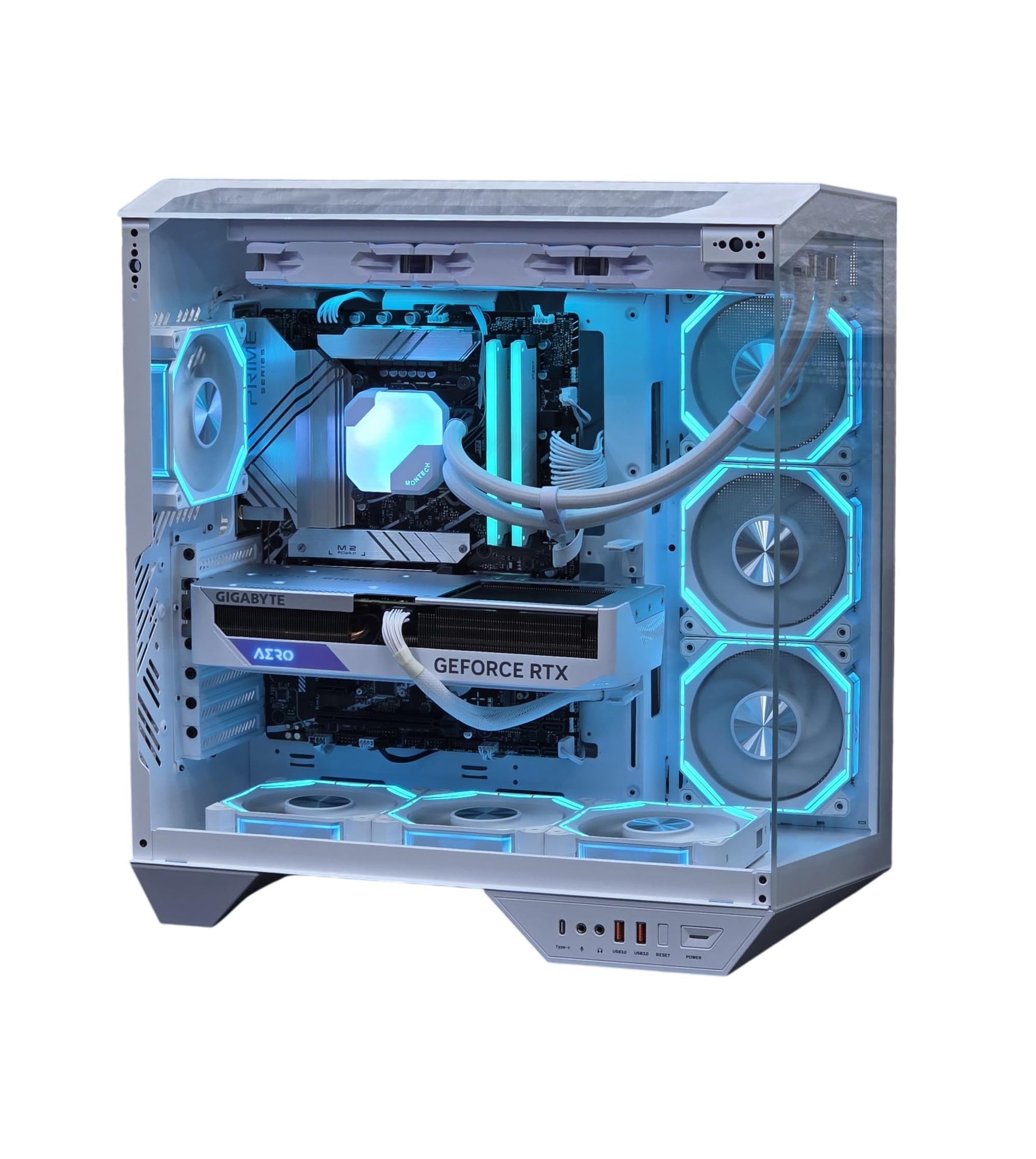 Gaming PC Desktop, Core i9-14900KF, RTX 5070 Ti 16GB, 64GB DDR5