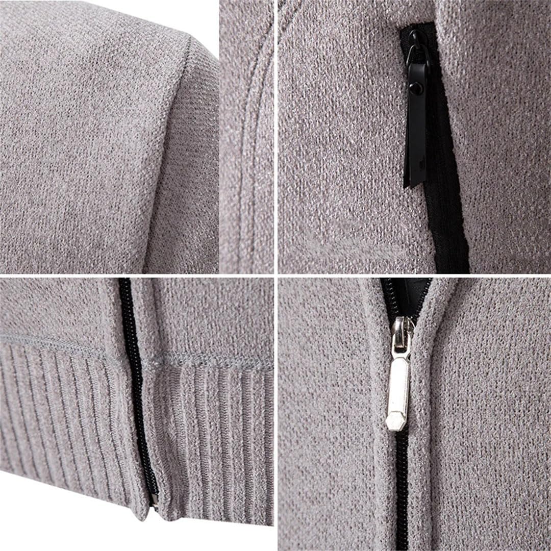 Men's Sweater Jacket Youth Casual Thickened Jacket Sweater Cardigan Sweater