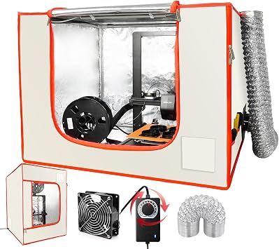 3D Printer Enclosure for Bambu Lab A1 Combo with Adjustable Ventilation Kit