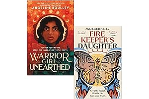 Warrior Girl Unearthed [Hardcover], Firekeeper's Daughter By Angeline Boulley 2 Books Collection set