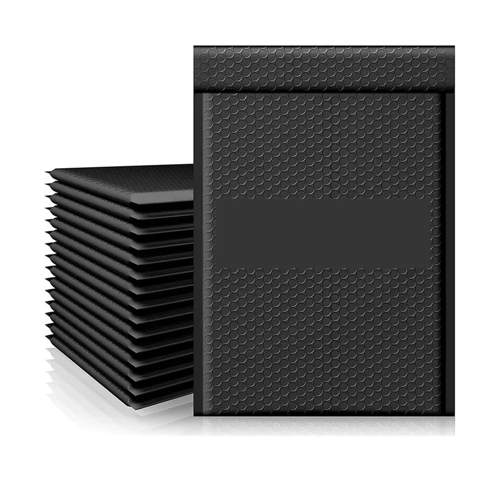 Pocztówki z folii bąbelkowej | Czarno-różowe, wiele rozmiarów 1, 10 lub 50 sztuk Do pakowania: Przedmioty w transporcie(18x23cm-black,50pcs)