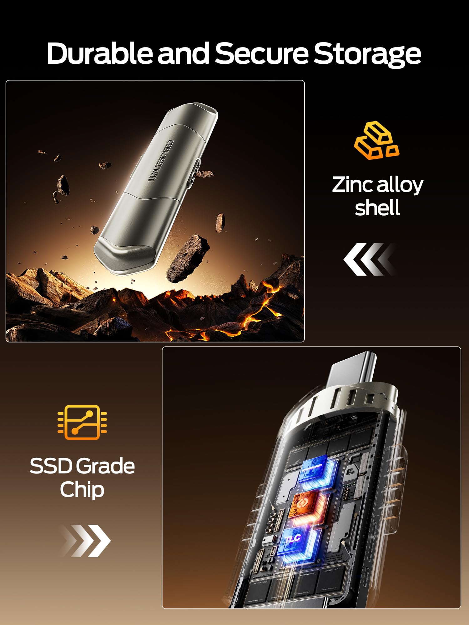MOVE SPEED SSD 外付け【SSD位置確認・Magsafe機能】USB Amazon | MOVE SPEED 1TB 外付けSSD 読み取り速度1,000MB/秒、USB 3.2