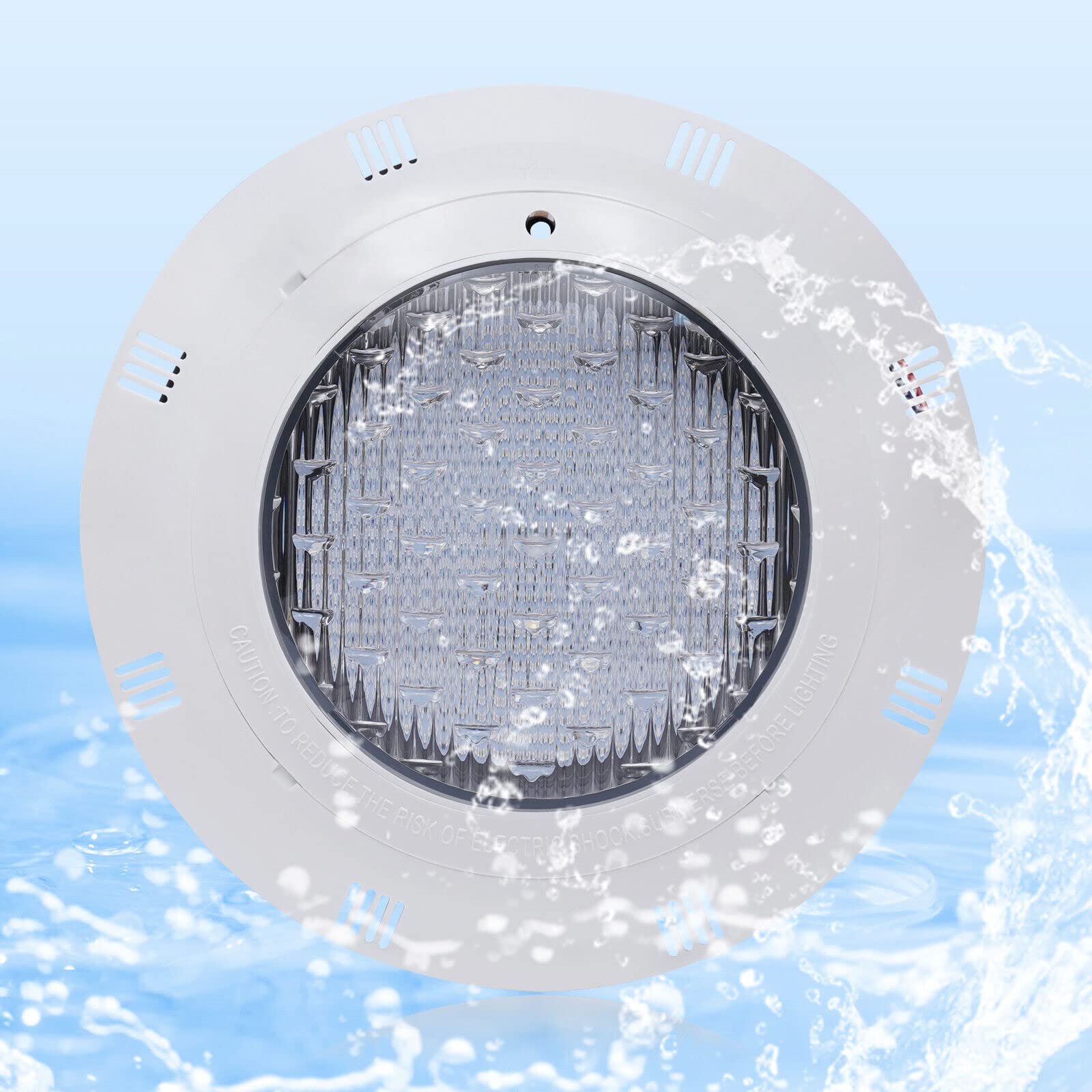 Podwodna lampa LED do oświetlenia basenu, oświetlenie basenu, lampa do zabudowy basenowej z pilotem zdalnego sterowania, 7 kolorów, 45 W/36 W (45 W, 450 LED)