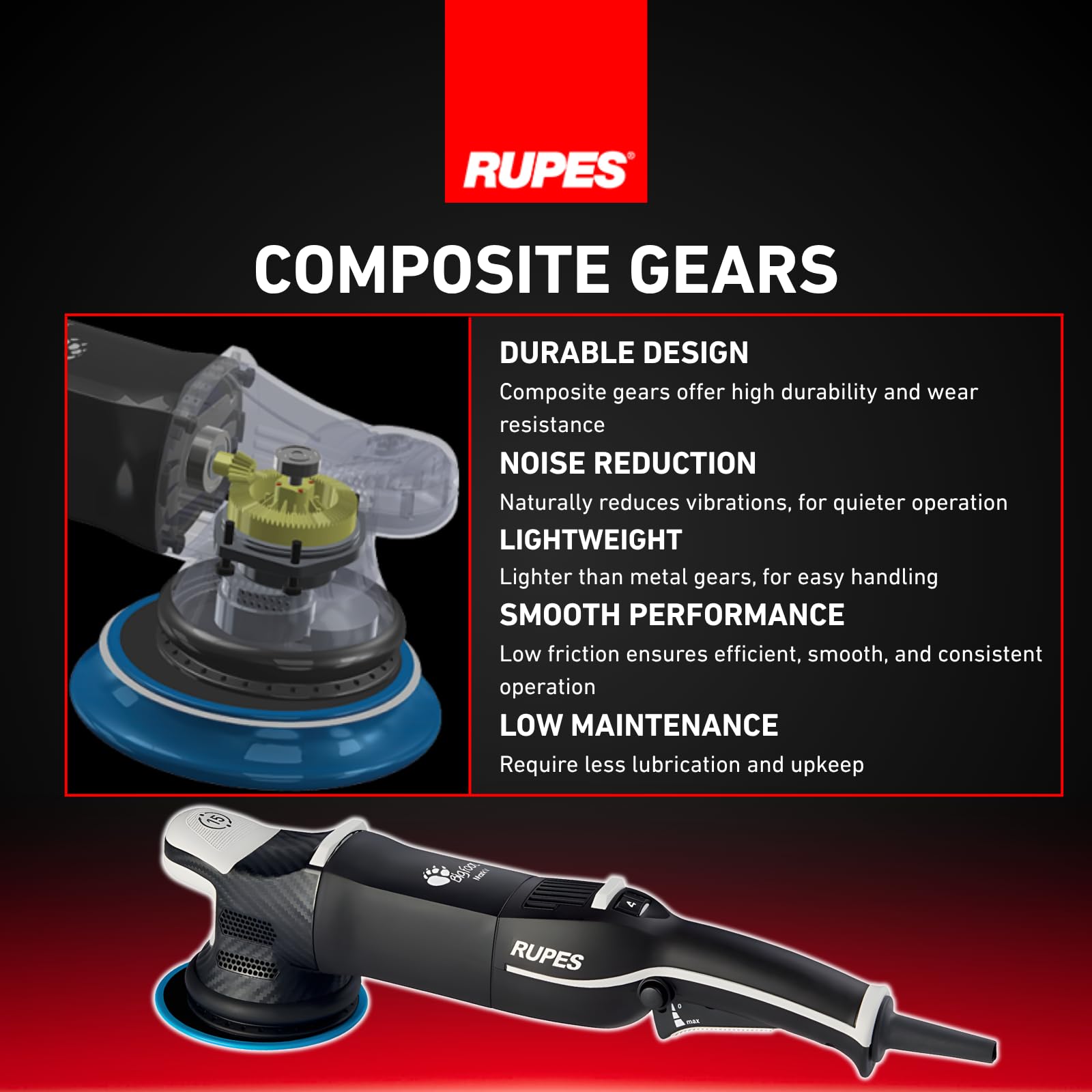 Amazon.co.jp: RUPES LHR15V ビッグフットマークVランダムオービタル