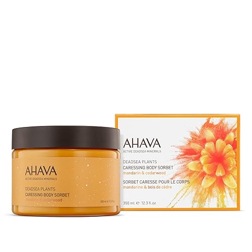 Miniatura 2 de AHAVA Dead Sea Plants - Sorbete corporal acariciante, mandarina y madera de cedro, hidrata y refresca la piel, mejora la flexibilidad, envuelve una