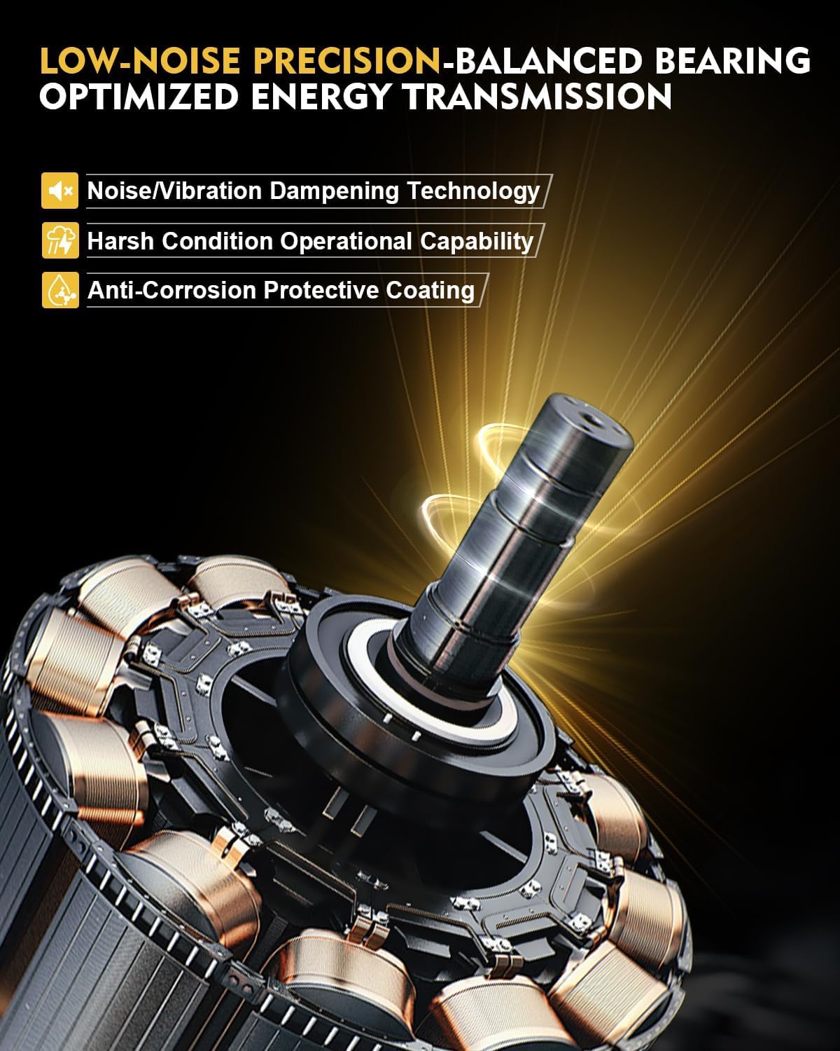 AATEE 700203 HVAC Heater Blower Motor Fit for:- CHRYSLER 200 2011-2014; for:- Ford Edge 2007-2017 Fusion 2013-2017; for:- JEEP Wrangler 2011-2013; for:- HONDA for:- ACURA for:- TOYOTA for:- LEXUS