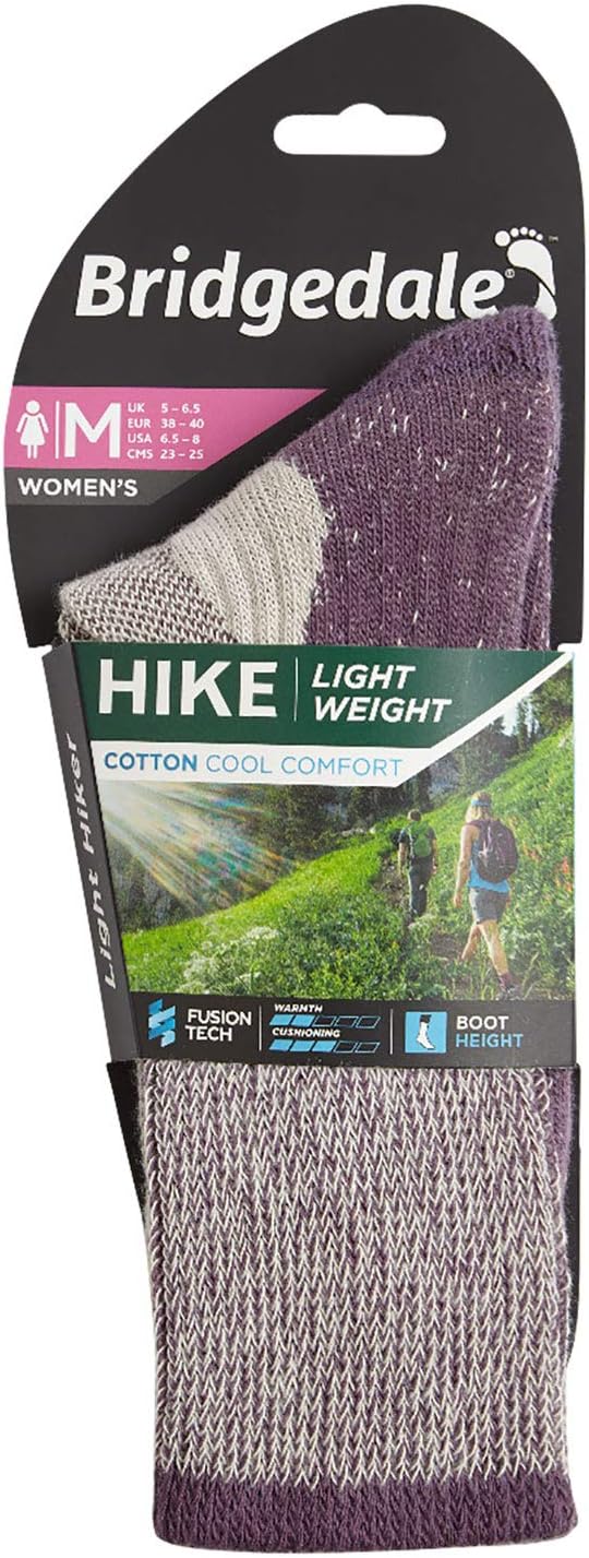 Bridgedale HIKE Lightweight Cotton Cool Comfort Women's - SS23