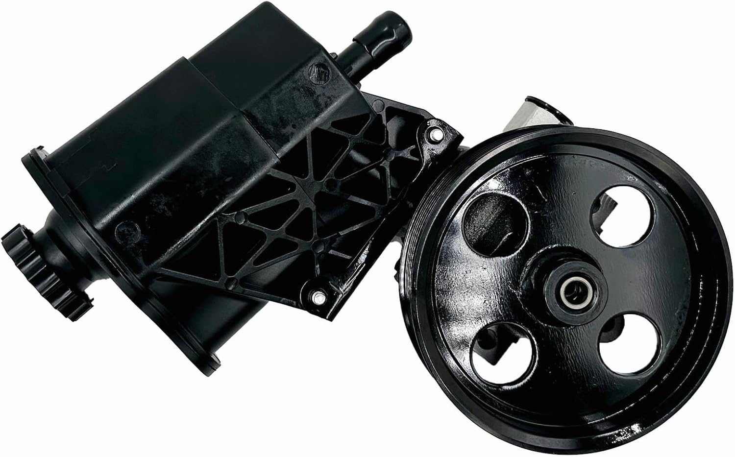 Power Steering Pump with Pulley Reservoir Compatible With 2002-2007 Dodge Ram 1500, 96-70269, 20-70269 New Power Assist Pump