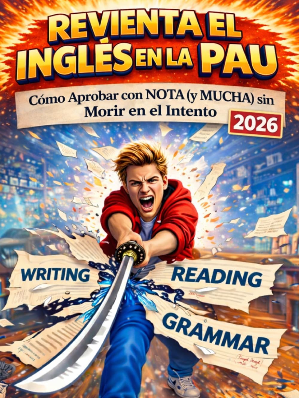 Revienta el Inglés en la PAU: Cómo Aprobar Con Nota (y Mucha) Sin Morir En El Intento (PAU 2026)