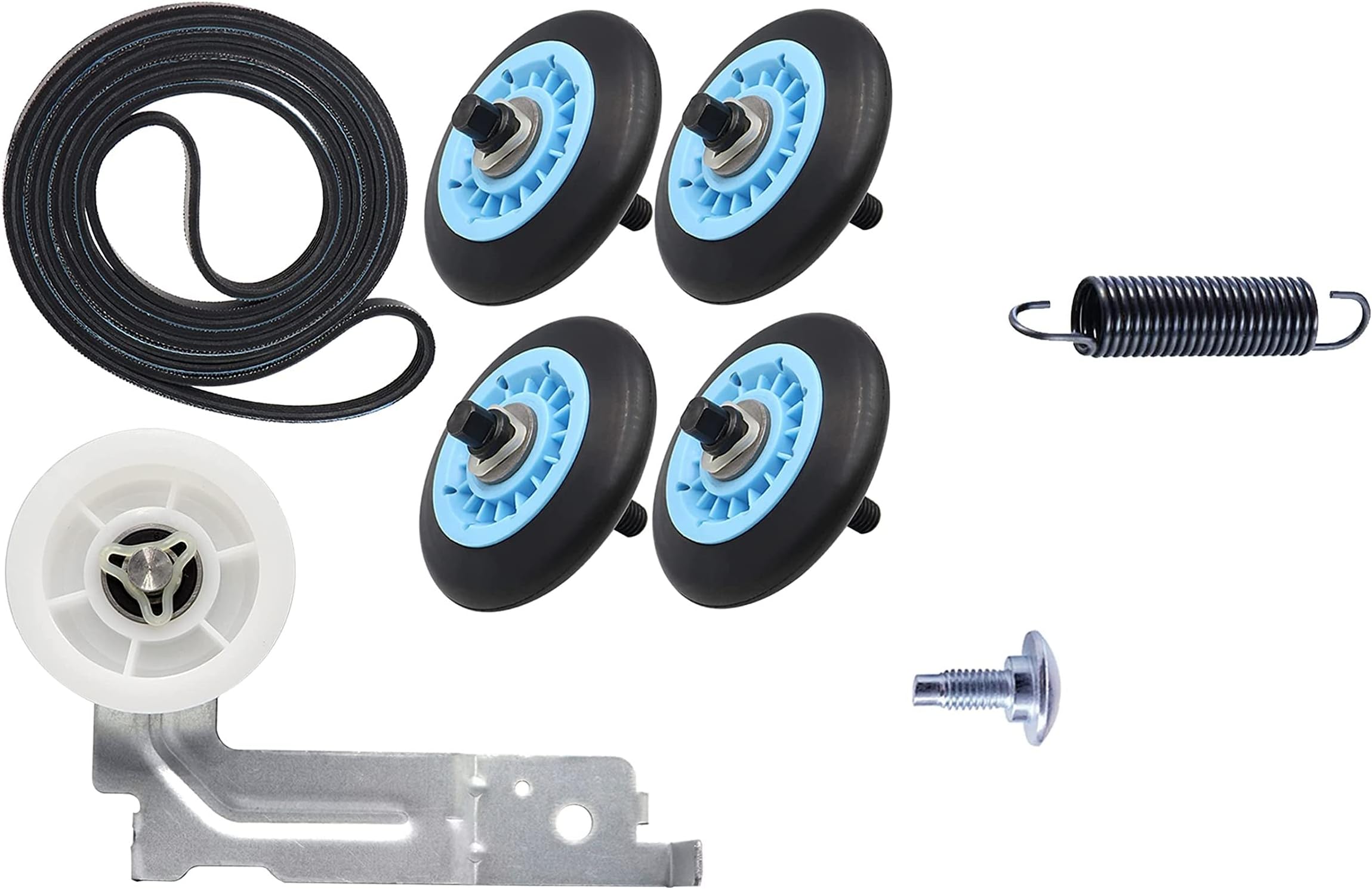 Dryer Roller Pulley Belt Repair Kit Replacement For Samsung