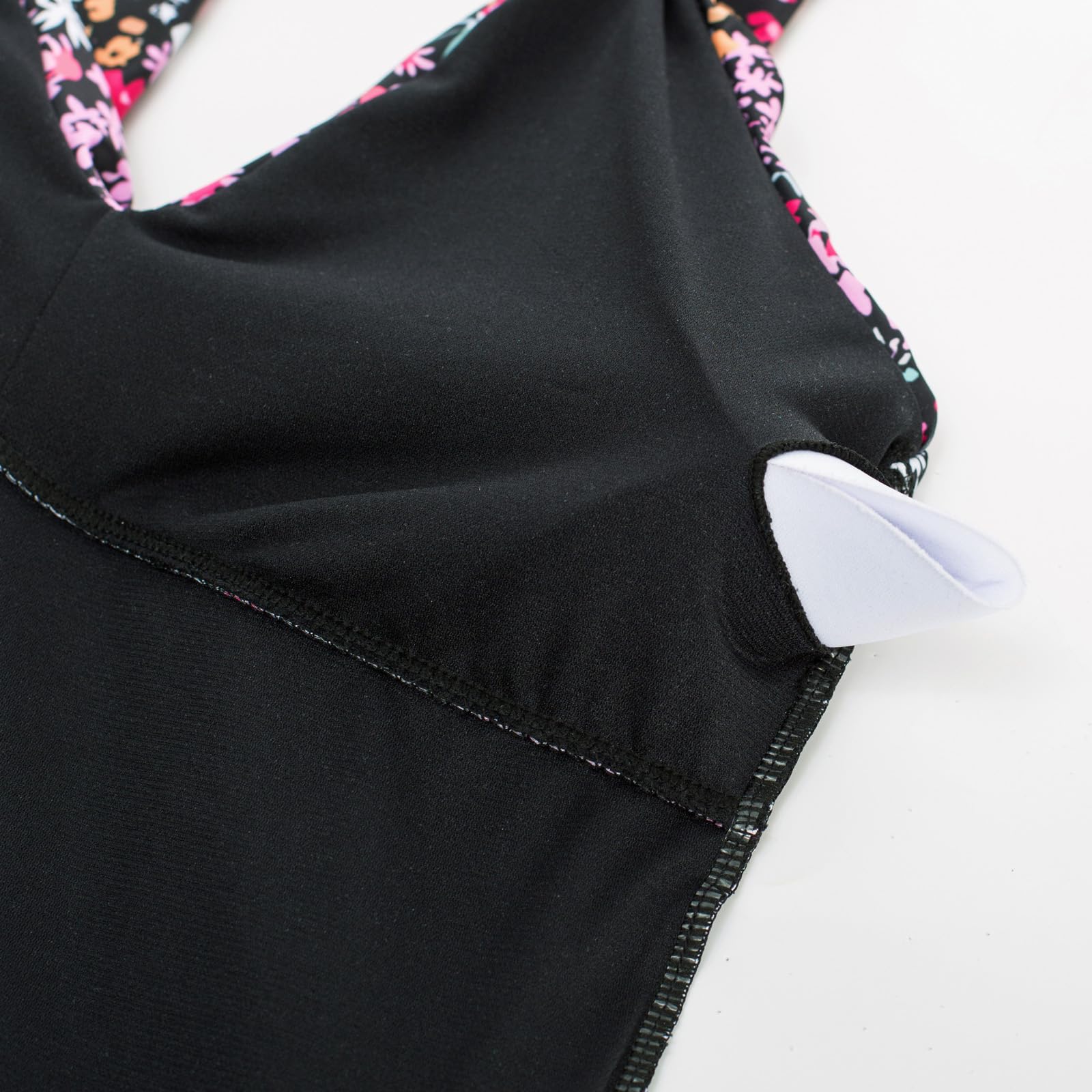 GRACE KARIN Maillot de bain une pièce pour femme - Contrôle du ventre - Maillot de bain avec jupe