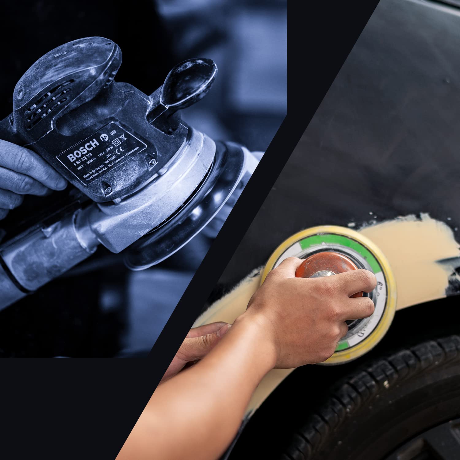 5 inch Wet Dry Sanding Discs Hook & Loop 54 pcs, 80 120 180 220 400 600 1000 2000 3000 Grit Silicon Carbide Orbital Sander Sandpaper Assortment with Tack Cloth, Automotive Wood Metal S&F STEAD & FAST - Image 5