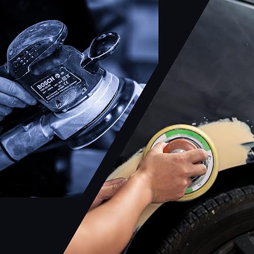 Miniatura 5 de Discos de lijado en seco y húmedo de 5 pulgadas, 54 piezas, 80, 120, 180, 220, 400, 600, 1000, 2000, 3000, lijadora orbital de carburo de silicio,