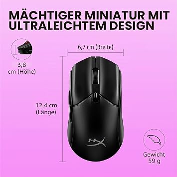 HyperX Pulsefire Haste 2 Mini