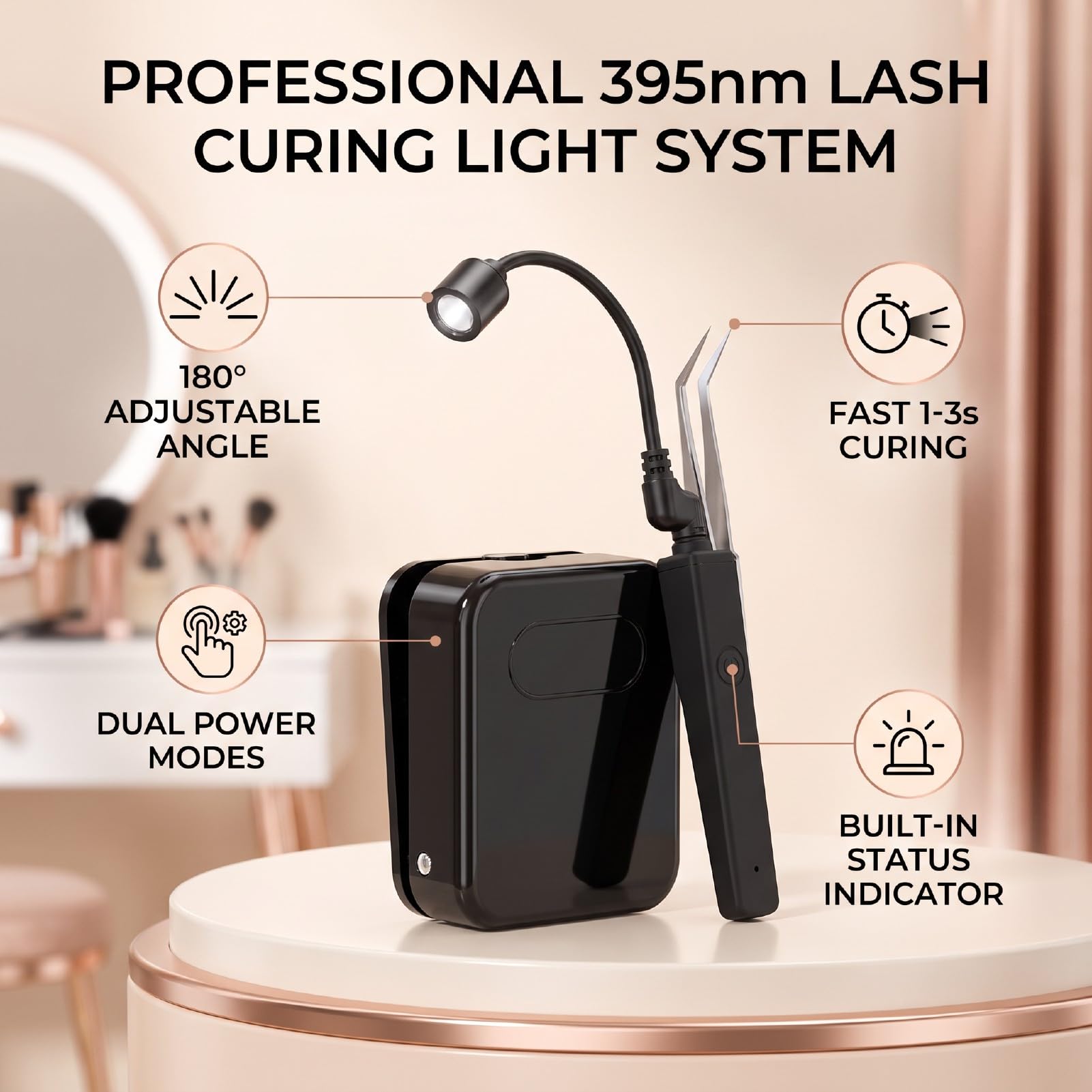 Sxhlseller Luce Polimerizzazione Unghie 395nm 1-3 Secondi Lampada a