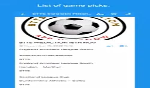 BTTS PREDICTION APP HYKENOW