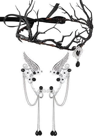 Halloween Renaissance Fairy Accessories Set, Elf Headpiece