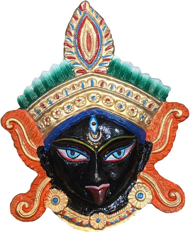 Ryme Jai Maa Kali Nazar Battu Wall Hanging Mask (Mahakali Mask)