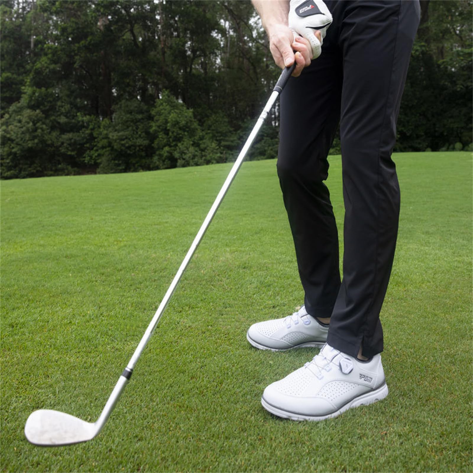 Scarpe da Golf da Uomo Sneakers Estive Senza Punte Fondo Morbido Microfibra Leggero Confortevole