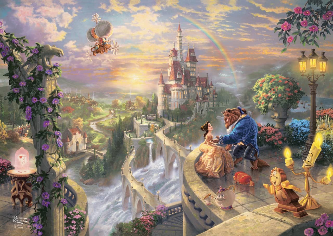 Amazon.com: MIGHTYPRINT Disney – Beauty and the Beast – Falling in