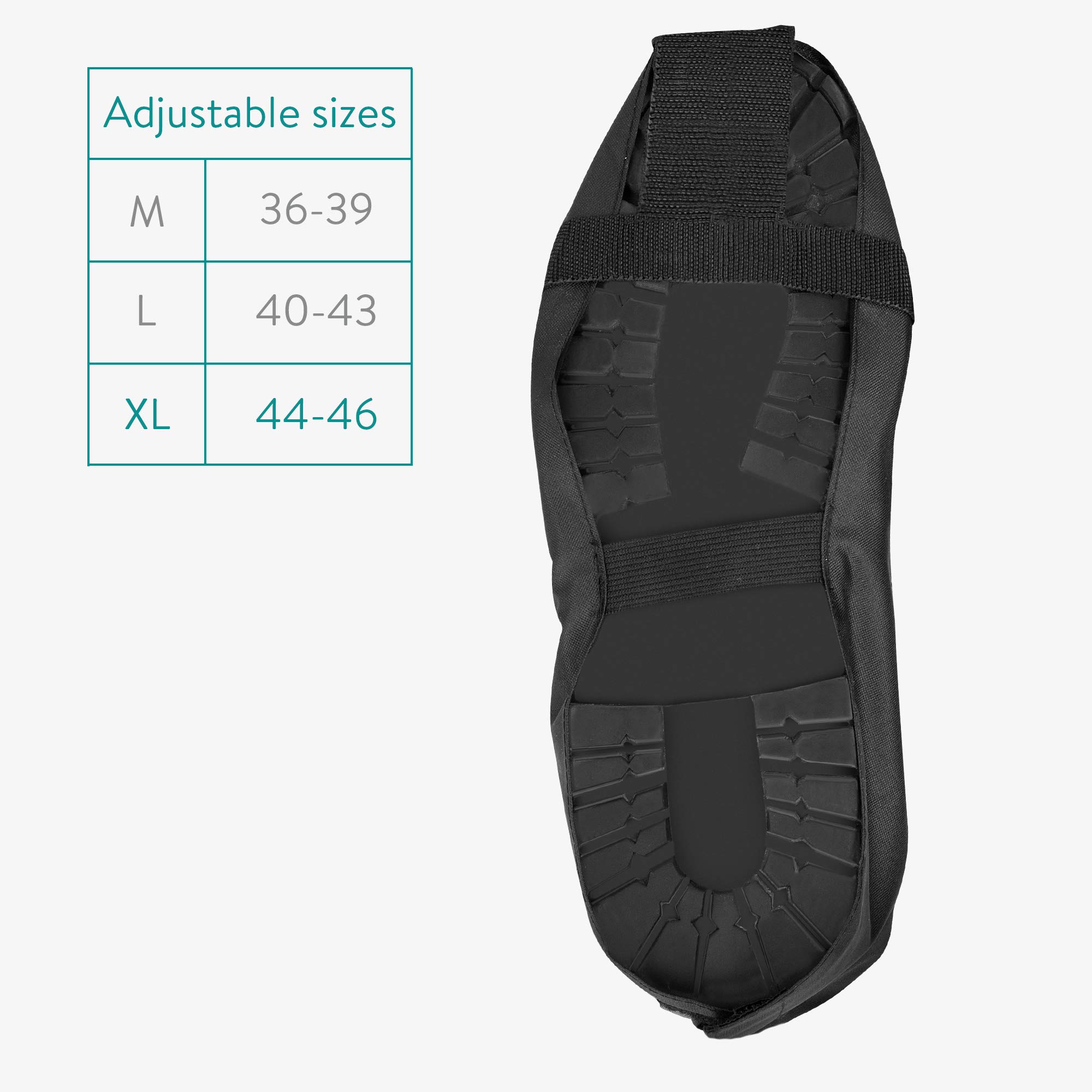 Guêtres pour Chaussures Imperméables 1 Paire Protection Pluie Neige VTT Chasse Ski Randonnée