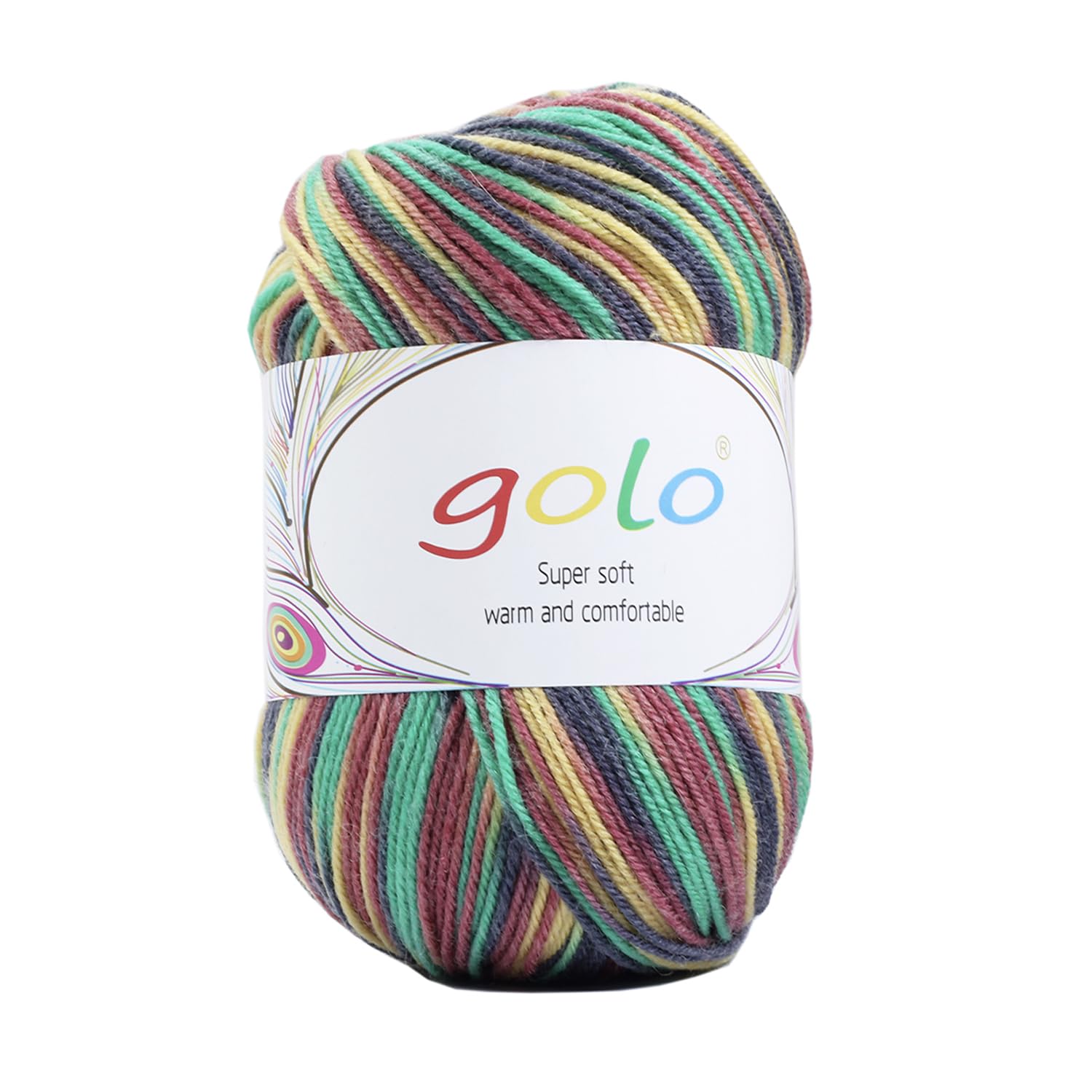 Photo 1 of **3 Pack** golo Baby Yarn Chunky Wool Yarn for Weaving 3.5oz Yarn for Knitting Wool Yarn for Crocheting YR-1-14