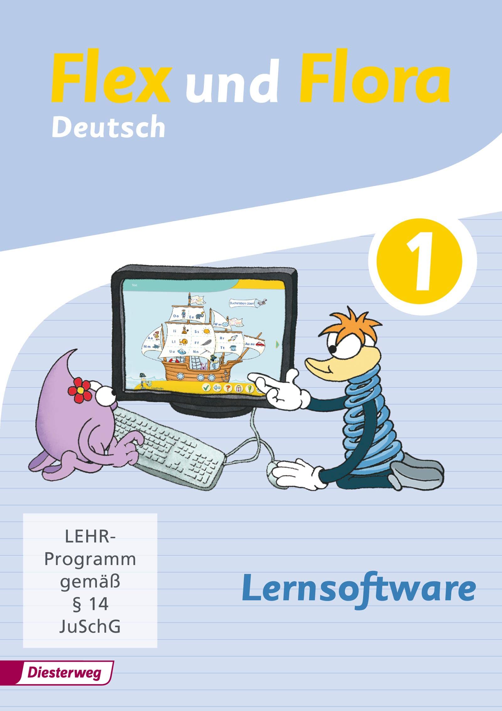 Flex und Flora - Ausgabe 2013,CD-ROM: Lernsoftware 1: Einzelplatzlizenz