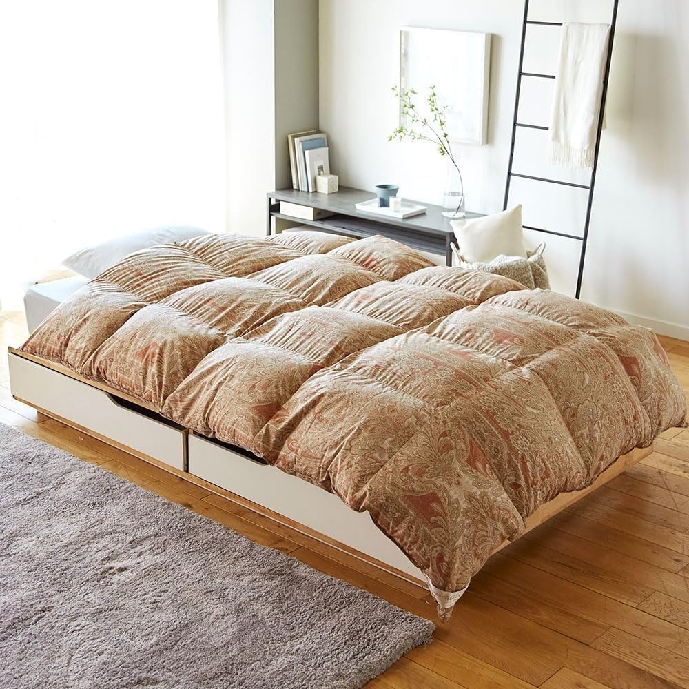 Amazon｜昭和西川 羽毛布団 シングル 日本製 冬用 ポーランド