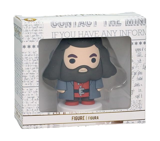Foto 3 de 5 de SD toys- Hagrid Mini Figura Goma Harry Potter, Color (SDTWRN22307)