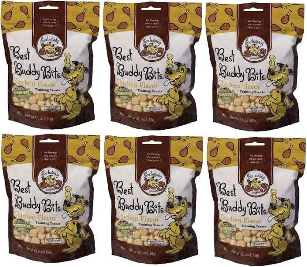 Exclusively Dog Big 6 Pooch Pack- Best Buddy Bits, Flavor: Chicken; Size: 5.5 Ounce