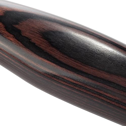 Miniatura 16 de BambooMN Cuchilla china - 8.5" hoja lisa mango plateado - 1 cuchillo Cuchilla lisa mango plateado