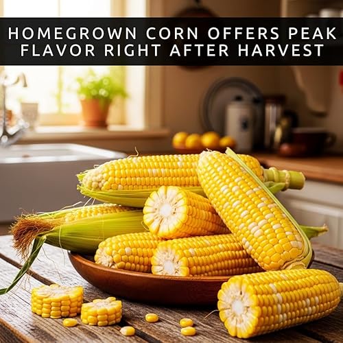 Miniatura 5 de Melocotones y Crema Semillas de Maíz Dulce Más de 250 Semillas