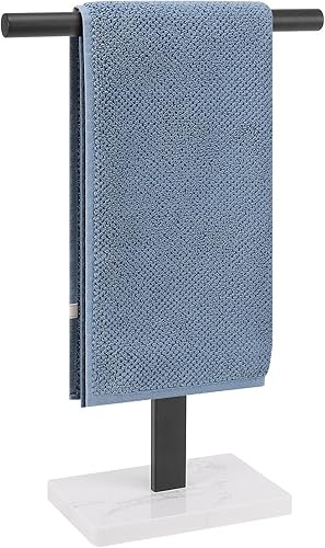 Miniatura 1 de Toallero de mano, soporte para toallas de mano en forma de T para baño, toallero de mano, toallero independiente para baño, encimera de cocina,